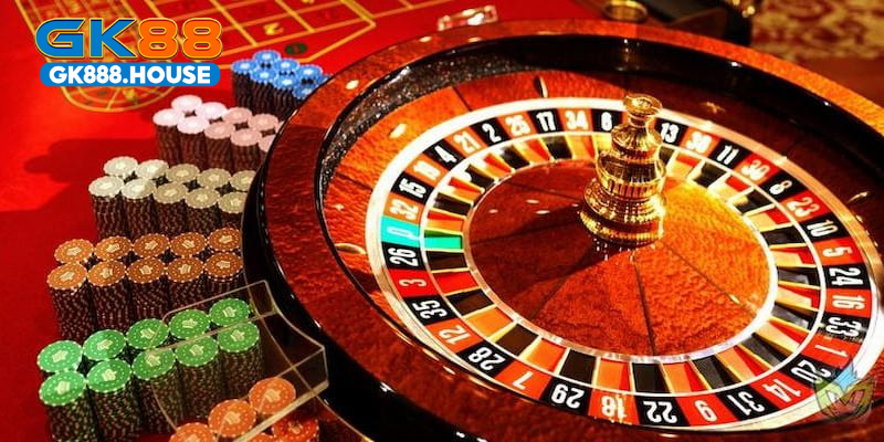 Vòng quay may mắn roulette tại GK88