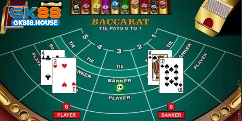 Tham gia đặt cược tại GK88 Baccarat vô cùng đơn giản