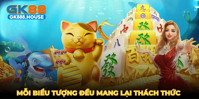 Mỗi biểu tượng đều mang lại thách thức trong mỗi vòng quay