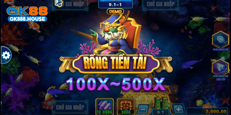 Tìm hiểu những điểm hấp dẫn của tựa game GK88 Bắn Cá Long Vương